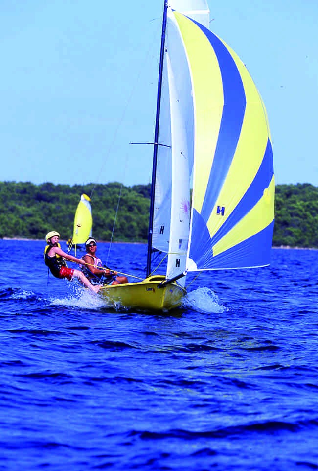 Vela ligeira em Menorca